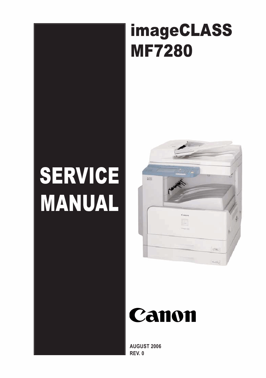 Canon imageCLASS MF-7280 Service and Parts Manual-1